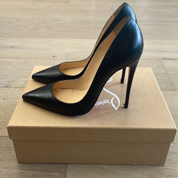 🔥SOLD🔥Christian Louboutin Black So Kate 120 Kid Size 38.5 - Picture 2 of 13